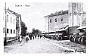 1923-Vigonza-La piazza con camion militari